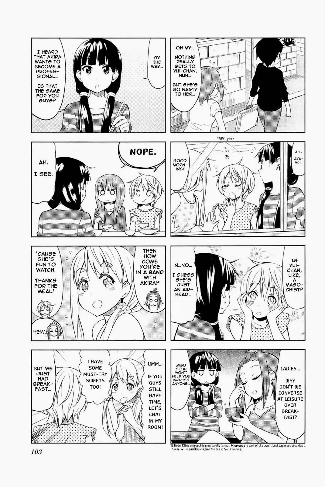 K-ON! - College Chapter 12 3